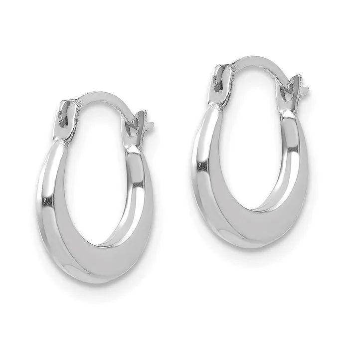 Earrings Jewelry Madi K Kids 14k White Gold 170mm Hoop Earrings Earrings Jewelry Madi K Kids 14k White Gold 170mm Hoop Earrings