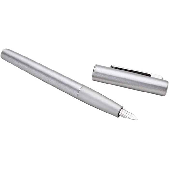 Earrings Lamy Lamy Fountain Pen Aion Olive Silver Brushed Aluminum Snapped On