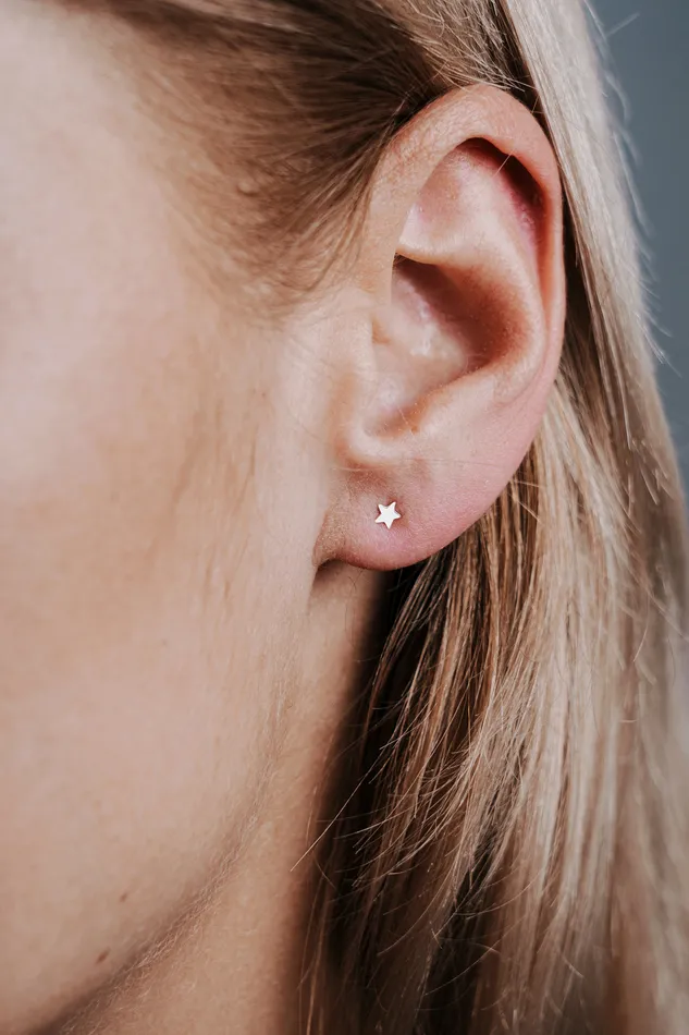 Earrings Little Star Earrings Silver Kty