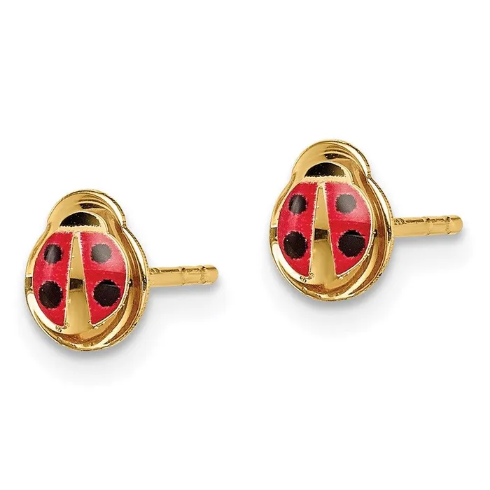 Earrings Madi K Kids 14k Enamel Ladybug Post Earrings Jewelry Earrings Madi K Kids 14k Enamel Ladybug Post Earrings Jewelry