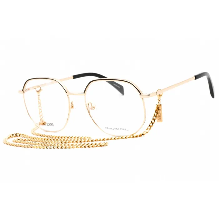 Earrings Moschino Moschino Womens Eyeglasses Rose Gold Full Rim Geometric Frame MOS542 0000 00 Earrings Moschino Moschino Womens Eyeglasses Rose Gold Full Rim Geometric Frame MOS542 0000 00