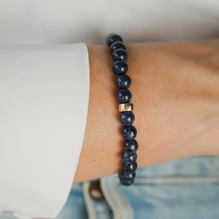 Earthly Abundance Jewelry AAAA Blue Sapphire bracelet Bracelets