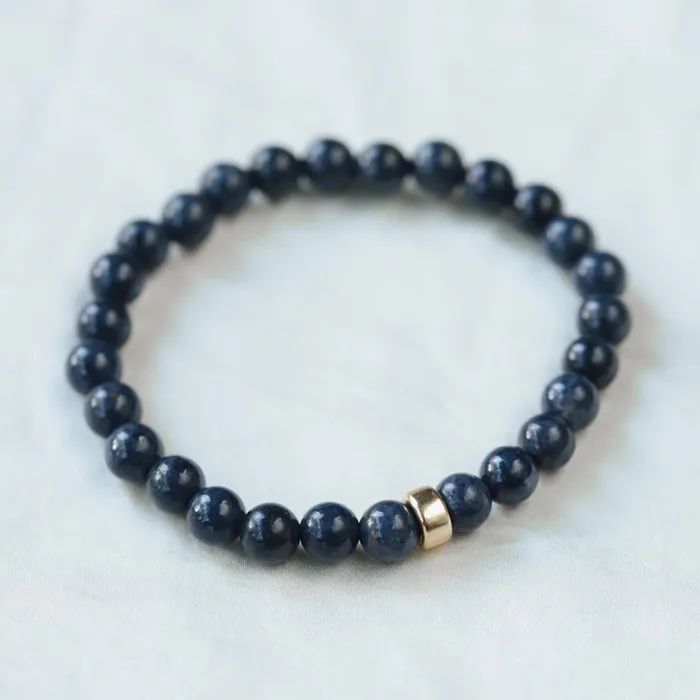 Earthly Abundance Jewelry AAAA Blue Sapphire bracelet Bracelets