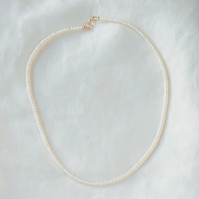 Earthly Abundance Jewelry Necklaces 14K Freshwater Pearl necklace