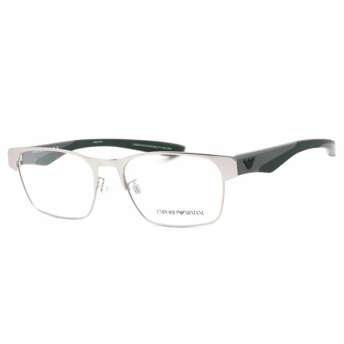 Emporio Armani Mens Eyeglasses Matte Silver Metal Rectangular Frame 0EA1141 3045 Emporio Armani Rings Emporio Armani Mens Eyeglasses Matte Silver Metal Rectangular Frame 0EA1141 3045 Emporio Armani Rings