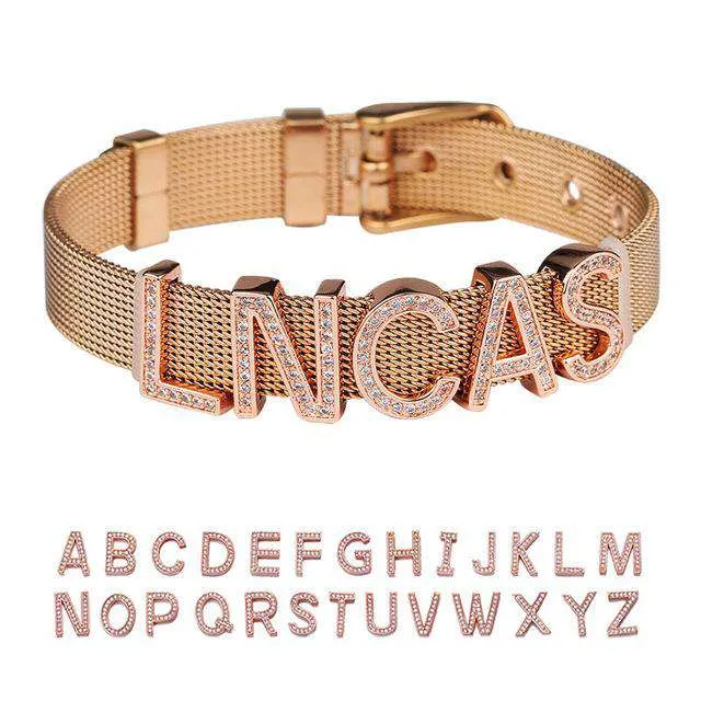 Frosty Custom Name Bracelet VVS Jewelry Bracelets