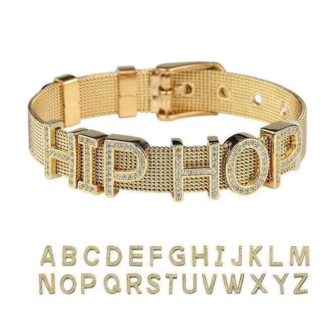 Frosty Custom Name Bracelet VVS Jewelry Bracelets