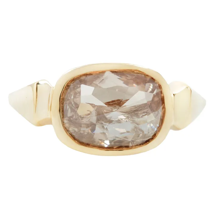 Golden Hour Diamond Ring Lauren Wolf Jewelry Rings