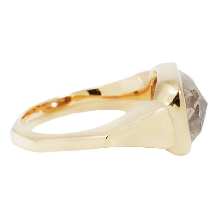 Golden Hour Diamond Ring Lauren Wolf Jewelry Rings