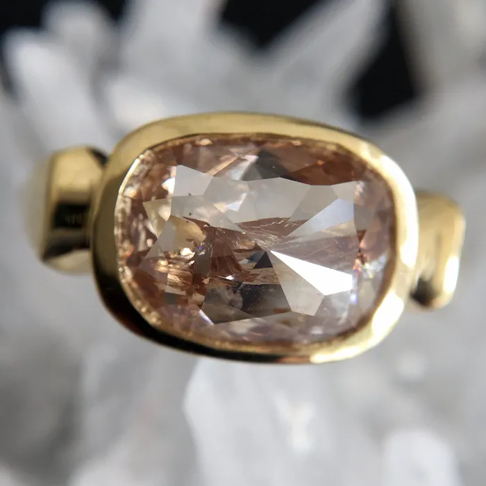 Golden Hour Diamond Ring Lauren Wolf Jewelry Rings
