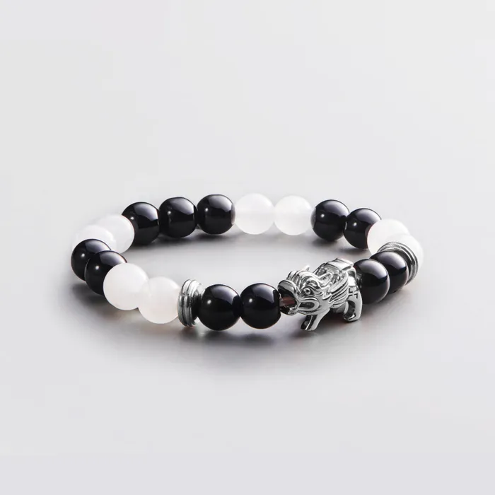 Hoseiki Jewelry Bracelets The Duality Jade Bracelet