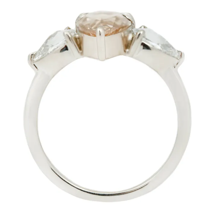 Illuminated Palace Three Stone Ring Lauren Wolf Jewelry Rings