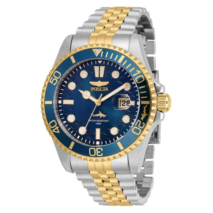 Invicta 30616 Mens Pro Diver Blue Dial Two Tone Bracelet Watch Invicta Bracelets Invicta 30616 Mens Pro Diver Blue Dial Two Tone Bracelet Watch Invicta Bracelets
