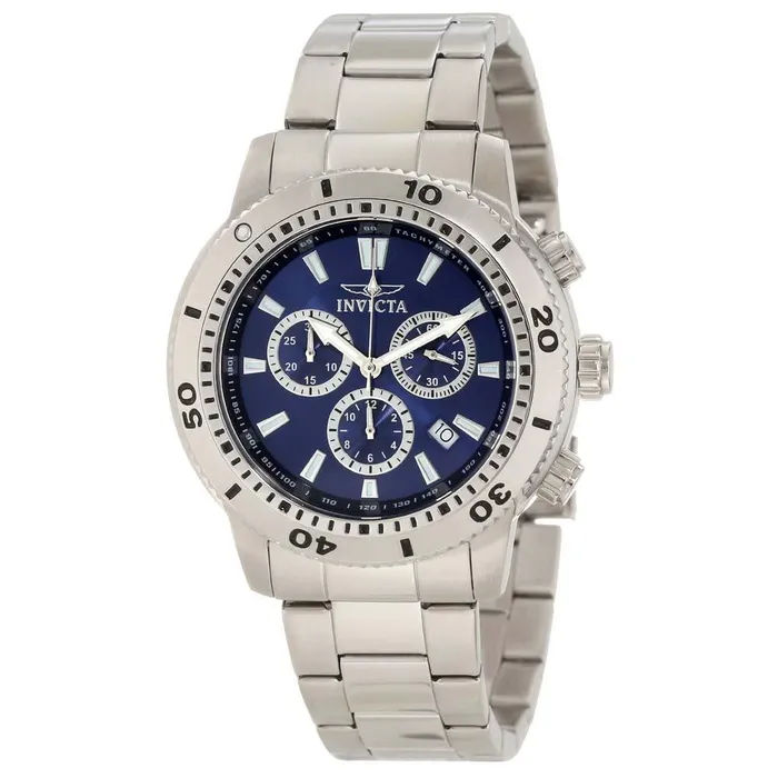 Invicta Bracelets Invicta 10362 Mens Specialty Blue Dial Stainless Steel Chronograph Swiss Watch Invicta Bracelets Invicta 10362 Mens Specialty Blue Dial Stainless Steel Chronograph Swiss Watch