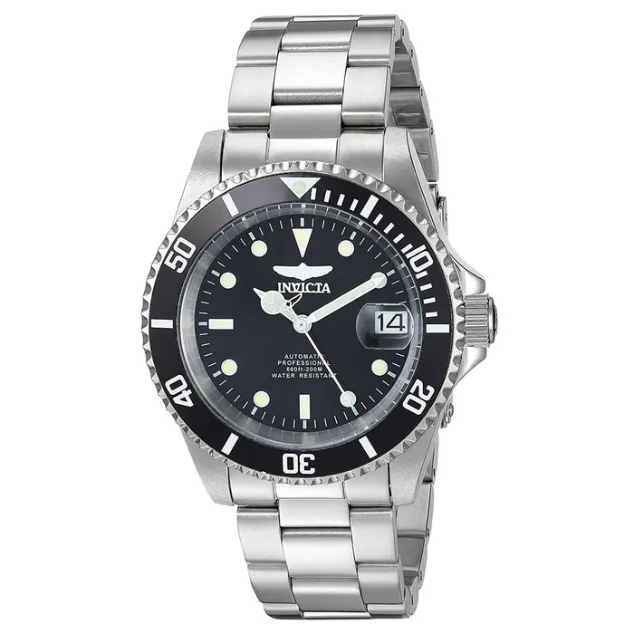 Invicta Bracelets Invicta 24760 Mens Pro Diver Automatic Black Dial Stainless Steel Bracelet Dive Watch Invicta Bracelets Invicta 24760 Mens Pro Diver Automatic Black Dial Stainless Steel Bracelet Dive Watch
