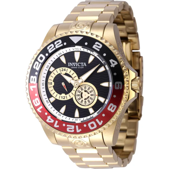 Invicta Bracelets Invicta Mens Automatic Watch Pro Diver Black and Red Bezel Bracelet 47304 Invicta Bracelets Invicta Mens Automatic Watch Pro Diver Black and Red Bezel Bracelet 47304