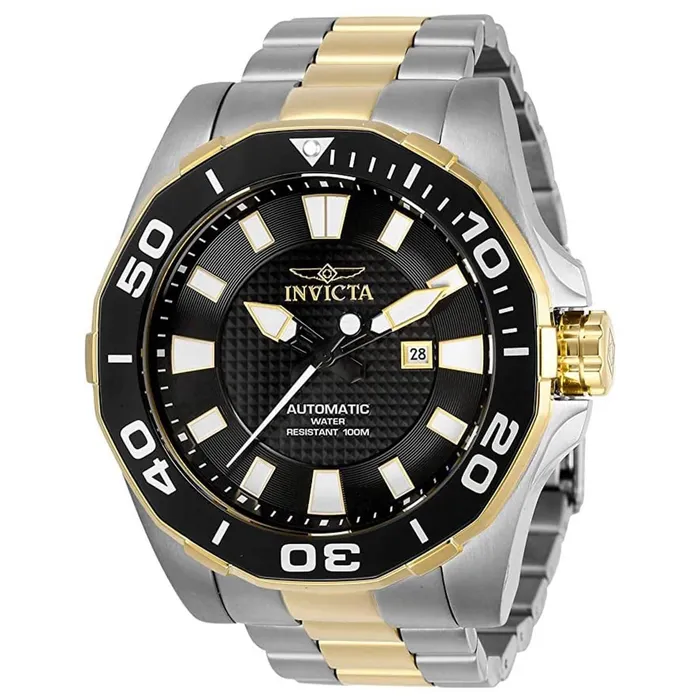 Invicta Bracelets Invicta Mens Automatic Watch Pro Diver Black Dial Two Tone Bracelet 30512 Invicta Bracelets Invicta Mens Automatic Watch Pro Diver Black Dial Two Tone Bracelet 30512