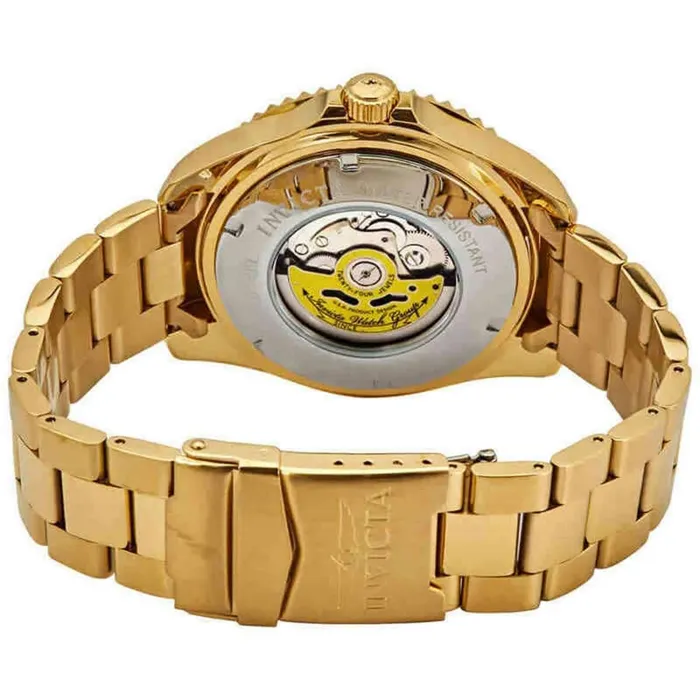 Invicta Bracelets Invicta Mens Automatic Watch Pro Diver Blue Dial Yellow Gold Bracelet 28949 Invicta Bracelets Invicta Mens Automatic Watch Pro Diver Blue Dial Yellow Gold Bracelet 28949
