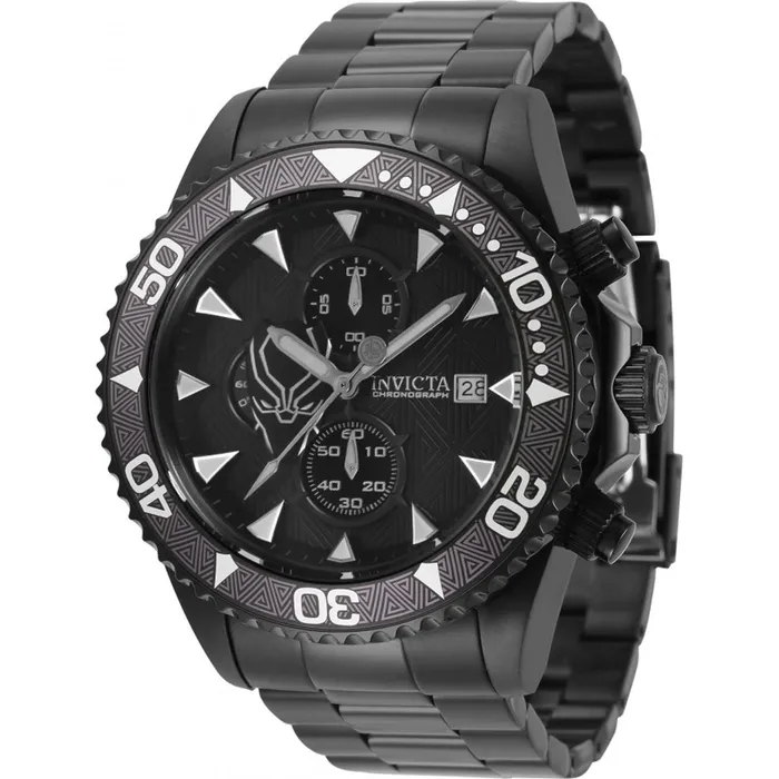 Invicta Bracelets Invicta Mens Chrono Watch Marvel Black Panther Stainless Steel Bracelet 34627 Invicta Bracelets Invicta Mens Chrono Watch Marvel Black Panther Stainless Steel Bracelet 34627