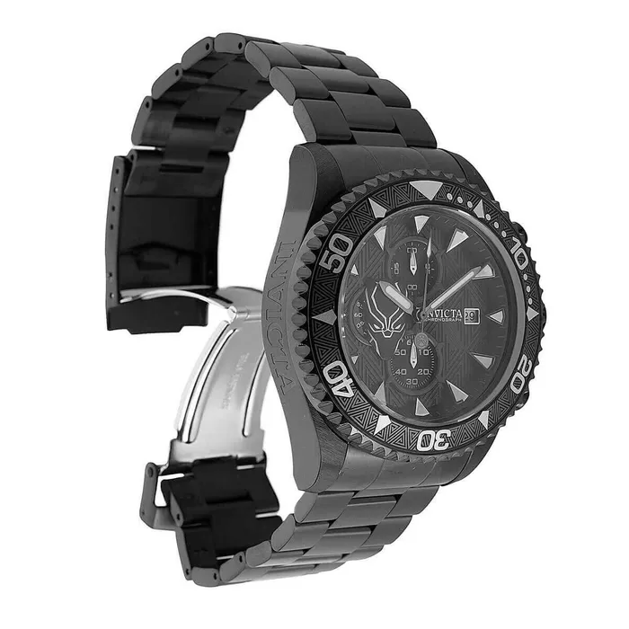 Invicta Bracelets Invicta Mens Chrono Watch Marvel Black Panther Stainless Steel Bracelet 34627 Invicta Bracelets Invicta Mens Chrono Watch Marvel Black Panther Stainless Steel Bracelet 34627