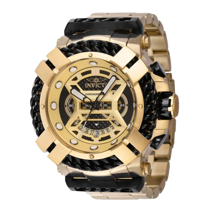 Invicta Bracelets Invicta Mens Watch Bolt Quartz Chronograph Yellow Stainless Steel Bracelet 37515 Invicta Bracelets Invicta Mens Watch Bolt Quartz Chronograph Yellow Stainless Steel Bracelet 37515