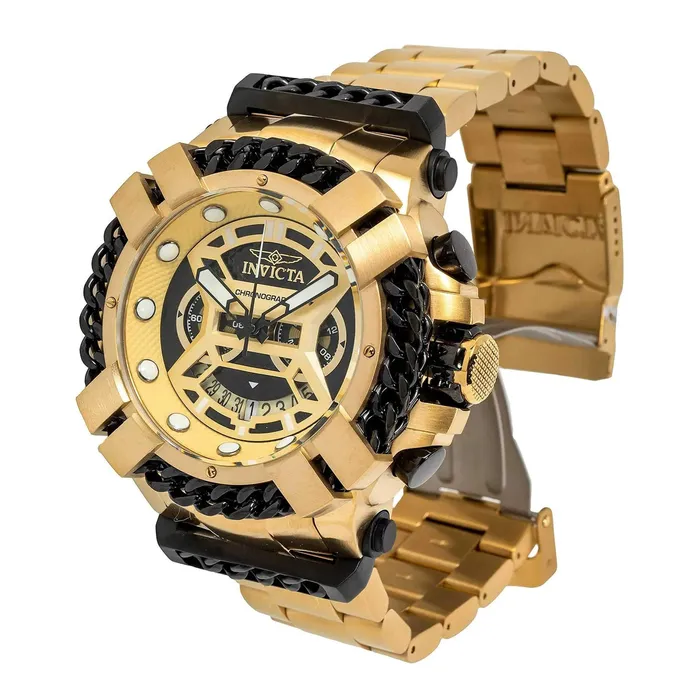 Invicta Bracelets Invicta Mens Watch Bolt Quartz Chronograph Yellow Stainless Steel Bracelet 37515 Invicta Bracelets Invicta Mens Watch Bolt Quartz Chronograph Yellow Stainless Steel Bracelet 37515