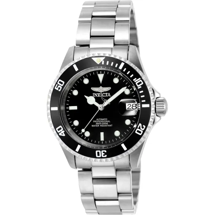 Invicta Bracelets Invicta Mens Watch Pro Diver Automatic Black Dial Silver Steel Bracelet 9937OB Invicta Bracelets Invicta Mens Watch Pro Diver Automatic Black Dial Silver Steel Bracelet 9937OB