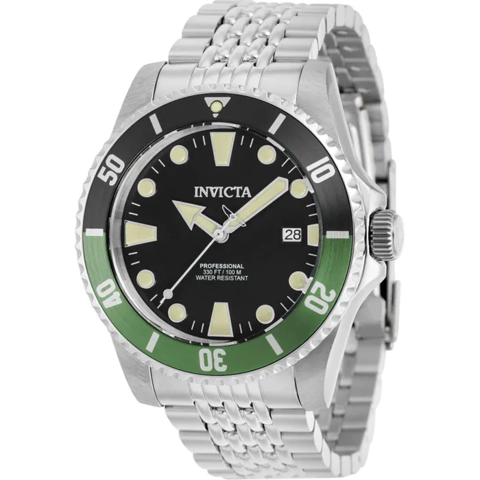 Invicta Bracelets Invicta Mens Watch Pro Diver Power Reserve Black Dial Silver Bracelet 39753 Invicta Bracelets Invicta Mens Watch Pro Diver Power Reserve Black Dial Silver Bracelet 39753
