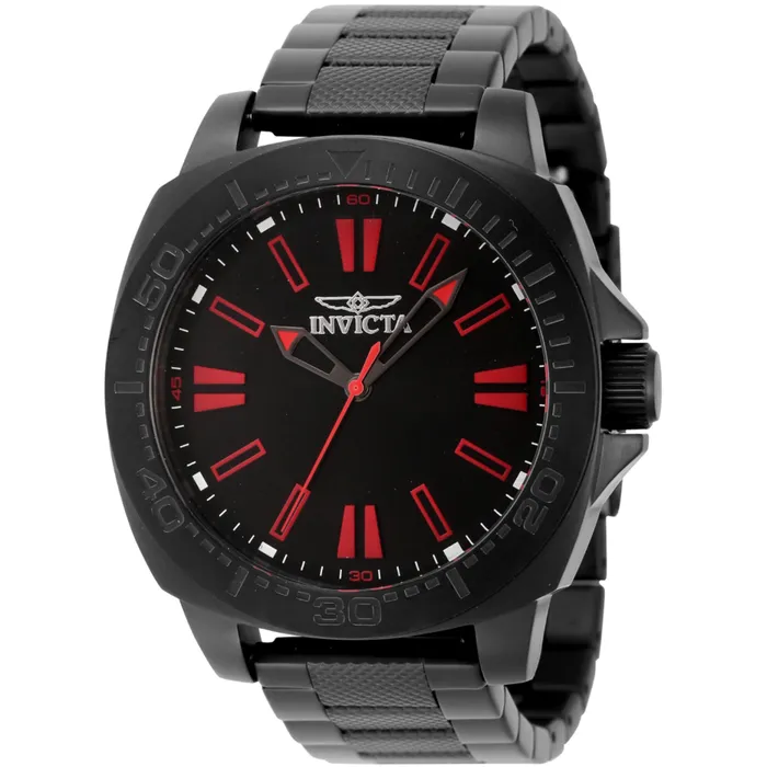 Invicta Bracelets Invicta Mens Watch Speedway Red Hour Markers Quartz Black Dial Bracelet 46315 Invicta Bracelets Invicta Mens Watch Speedway Red Hour Markers Quartz Black Dial Bracelet 46315