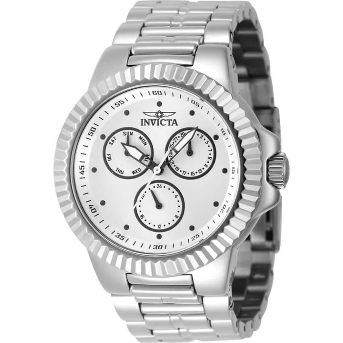 Invicta Bracelets Invicta Mens Watch Subaqua Silver Dial Stainless Steel Bracelet DayDate 46596 Invicta Bracelets Invicta Mens Watch Subaqua Silver Dial Stainless Steel Bracelet DayDate 46596