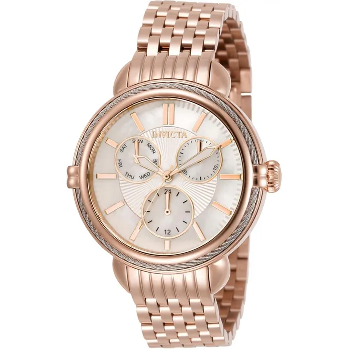 Invicta Bracelets Invicta Womens Quartz Watch Wildflower MOP Dial Rose Gold Bracelet 30850 Invicta Bracelets Invicta Womens Quartz Watch Wildflower MOP Dial Rose Gold Bracelet 30850