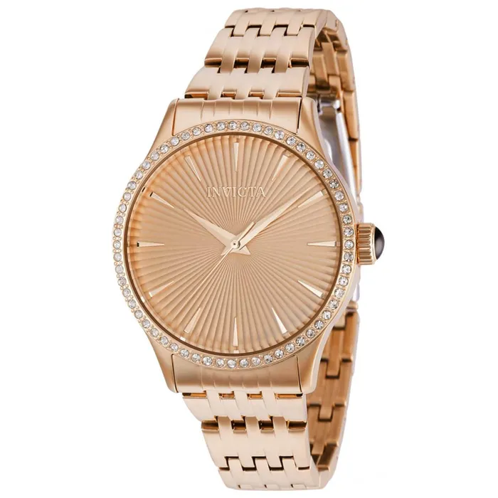 Invicta Bracelets Invicta Womens Watch Angel Crystal Bezel Rose Gold Tone Dial Bracelet 37859 Invicta Bracelets Invicta Womens Watch Angel Crystal Bezel Rose Gold Tone Dial Bracelet 37859