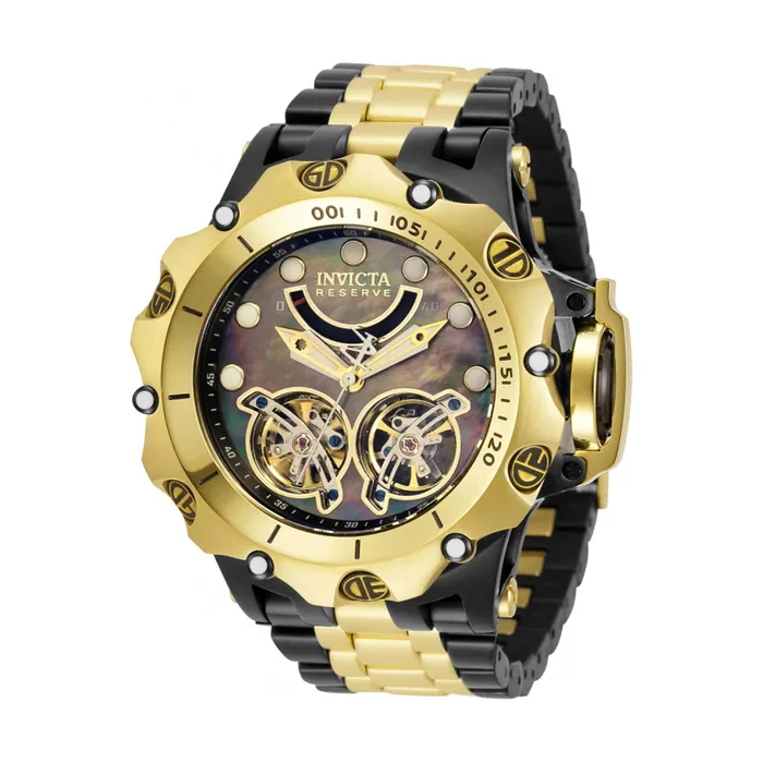Invicta Invicta Mens Automatic Watch Reserve Venom MOP and Open Heart Dial Bracelet 33555 Bracelets Invicta Invicta Mens Automatic Watch Reserve Venom MOP and Open Heart Dial Bracelet 33555 Bracelets