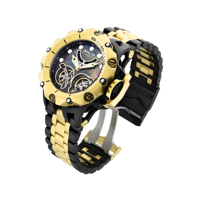 Invicta Invicta Mens Automatic Watch Reserve Venom MOP and Open Heart Dial Bracelet 33555 Bracelets Invicta Invicta Mens Automatic Watch Reserve Venom MOP and Open Heart Dial Bracelet 33555 Bracelets