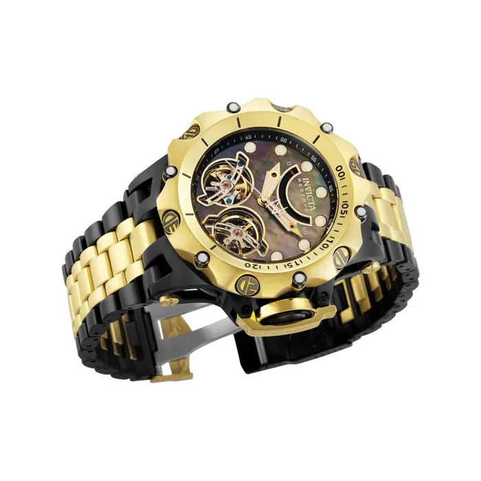 Invicta Invicta Mens Automatic Watch Reserve Venom MOP and Open Heart Dial Bracelet 33555 Bracelets Invicta Invicta Mens Automatic Watch Reserve Venom MOP and Open Heart Dial Bracelet 33555 Bracelets