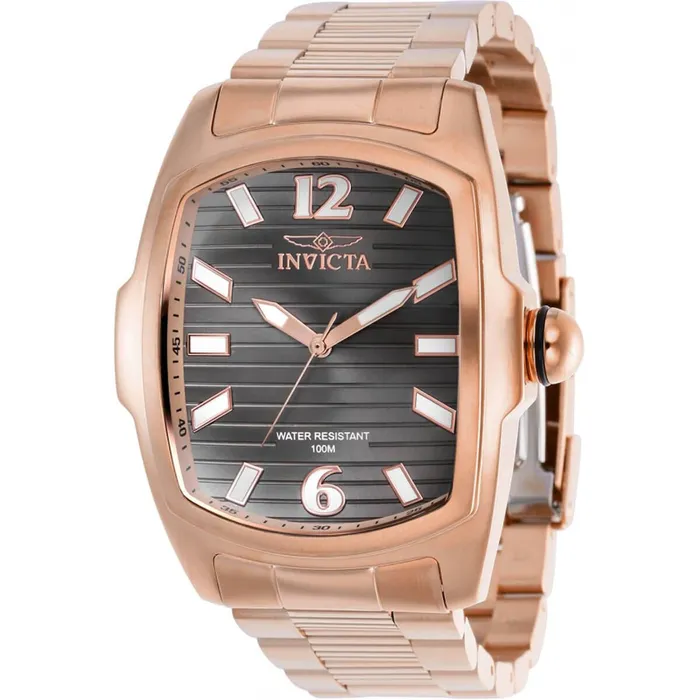 Invicta Invicta Mens Watch Lupah Grey with Horizontal Lines Dial Steel Bracelet 39805 Bracelets Invicta Invicta Mens Watch Lupah Grey with Horizontal Lines Dial Steel Bracelet 39805 Bracelets