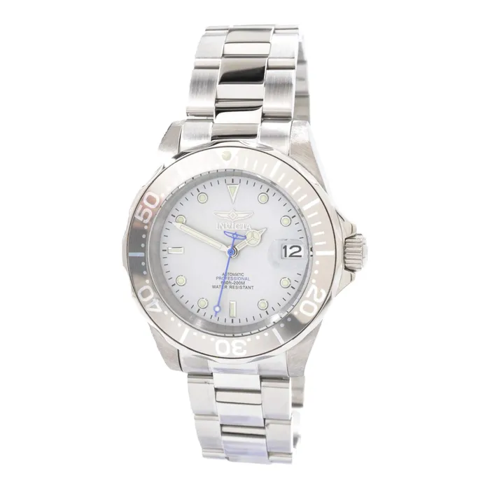 Invicta Mens Automatic Watch Pro Diver Grey Dial Stainless Steel Bracelet 9610 Invicta Bracelets Invicta Mens Automatic Watch Pro Diver Grey Dial Stainless Steel Bracelet 9610 Invicta Bracelets