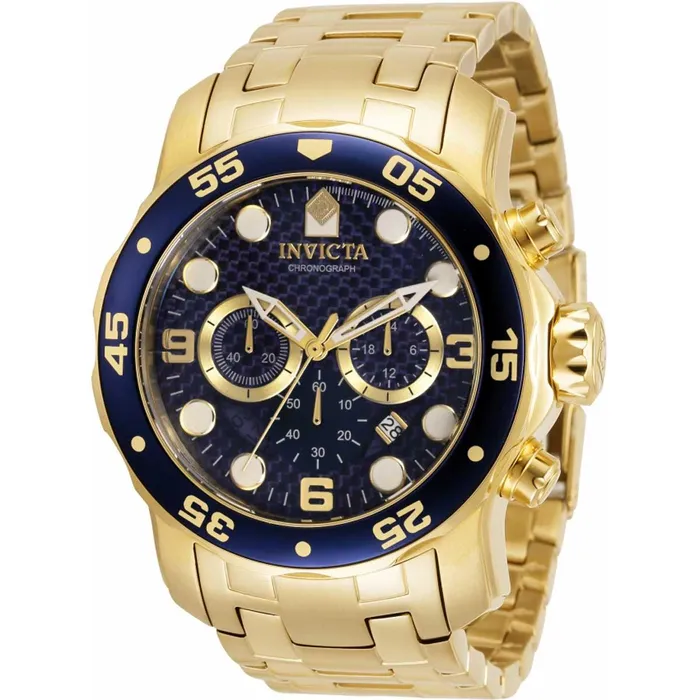 Invicta Mens Chronograph Watch Pro Diver Quartz Blue and Gold Tone Dial 35133 Invicta Rings Invicta Mens Chronograph Watch Pro Diver Quartz Blue and Gold Tone Dial 35133 Invicta Rings