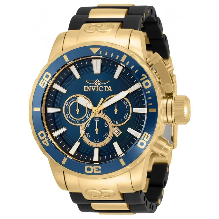 Invicta Mens Quartz Watch Corduba Chronograph Gold Tone and Black Strap 33694 Invicta Rings Invicta Mens Quartz Watch Corduba Chronograph Gold Tone and Black Strap 33694 Invicta Rings
