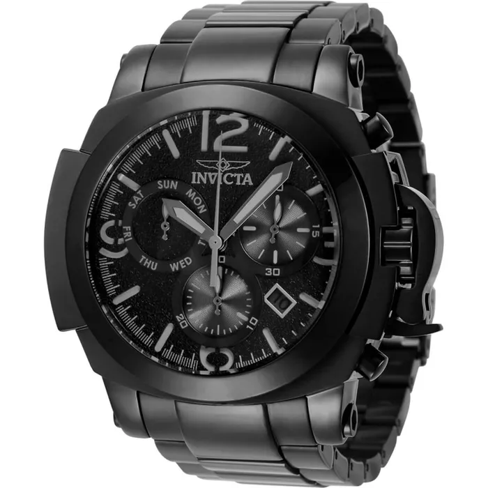 Invicta Mens Watch Coalition Forces Chronograph Black Dial SS Bracelet 34193 Invicta Bracelets Invicta Mens Watch Coalition Forces Chronograph Black Dial SS Bracelet 34193 Invicta Bracelets