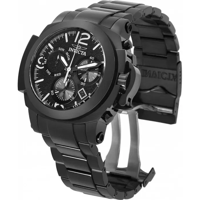 Invicta Mens Watch Coalition Forces Chronograph Black Dial SS Bracelet 34193 Invicta Bracelets Invicta Mens Watch Coalition Forces Chronograph Black Dial SS Bracelet 34193 Invicta Bracelets