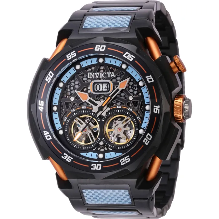 Invicta Mens Watch S1 Rally Blue Glass Fiber and Black Steel Bracelet 43806 Invicta Bracelets Invicta Mens Watch S1 Rally Blue Glass Fiber and Black Steel Bracelet 43806 Invicta Bracelets