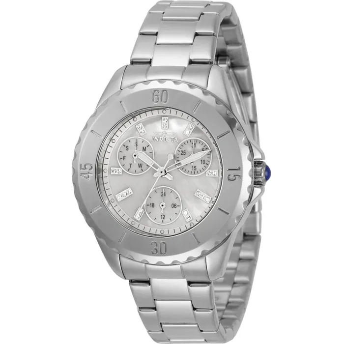 Invicta Womens Quartz Watch Angel White MOP Dial Stainless Steel Bracelet 30974 Invicta Bracelets Invicta Womens Quartz Watch Angel White MOP Dial Stainless Steel Bracelet 30974 Invicta Bracelets