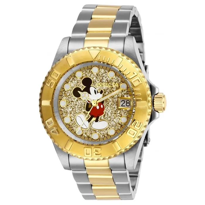Invicta Womens Quartz Watch Disney Glittered Gold Tone Dial Rotating Bezel 27382 Invicta Rings Invicta Womens Quartz Watch Disney Glittered Gold Tone Dial Rotating Bezel 27382 Invicta Rings