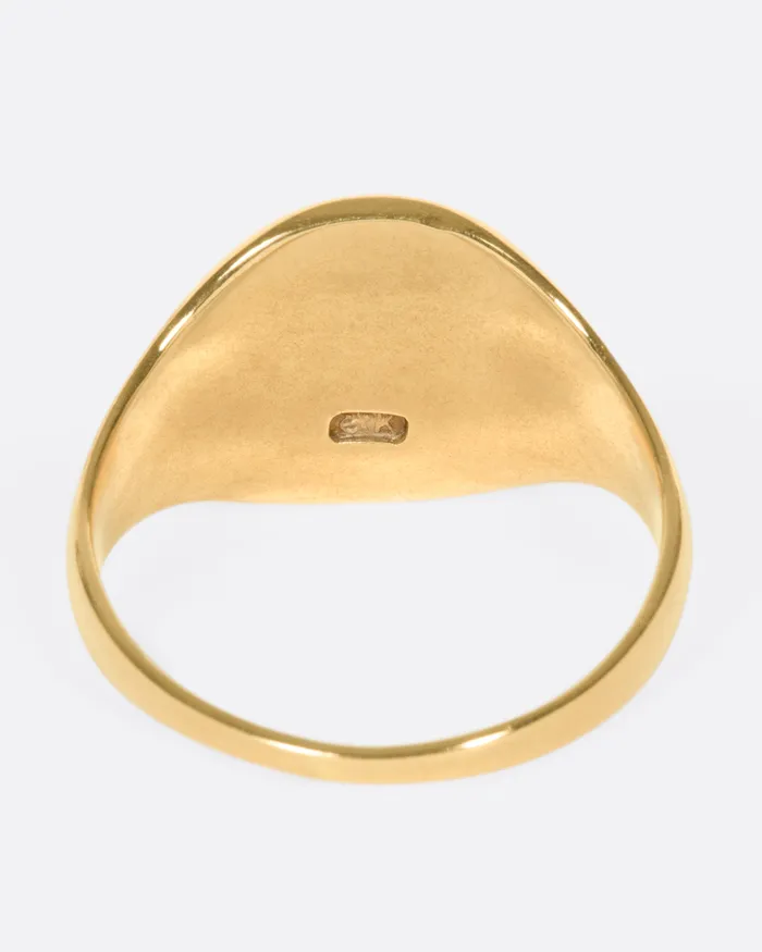 JAMIES ANTIQUES Rings Seamless Signet Ring JAMIES ANTIQUES Rings Seamless Signet Ring