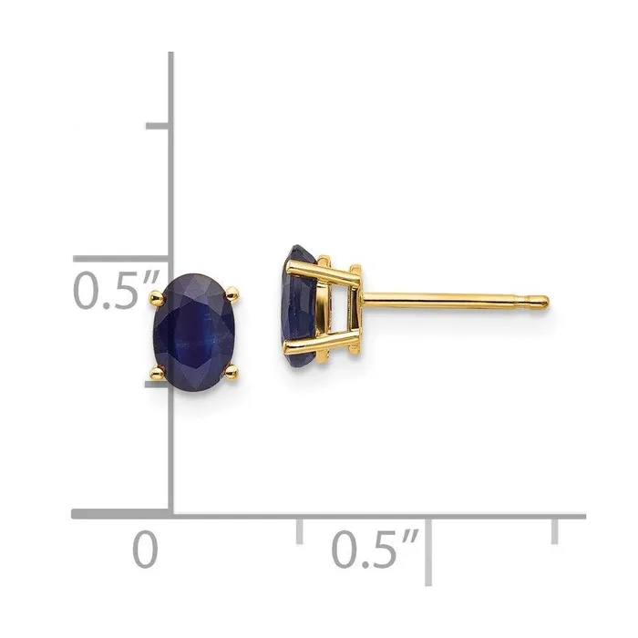 Jewelry Earrings 14k Sapphire Earrings September Jewelry Earrings 14k Sapphire Earrings September