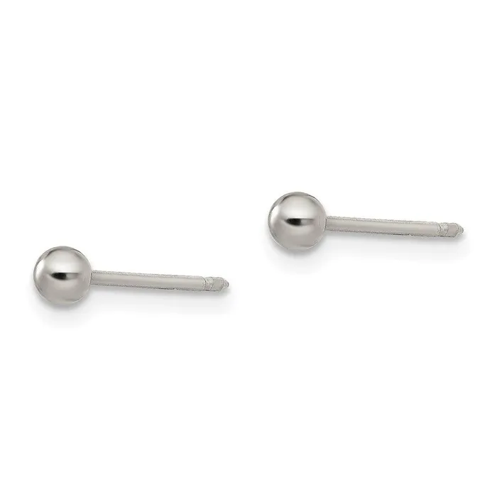 Jewelry Earrings Inverness Titanium 3mm Ball Post Earrings Jewelry Earrings Inverness Titanium 3mm Ball Post Earrings