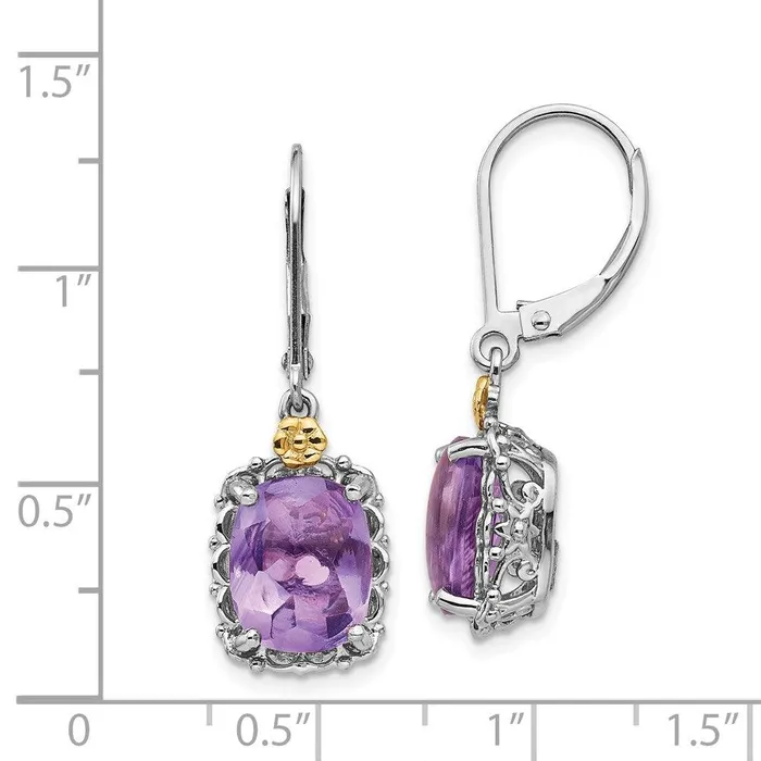Jewelry Earrings Sterling Silver w14k Amethyst Earrings Jewelry Earrings Sterling Silver w14k Amethyst Earrings