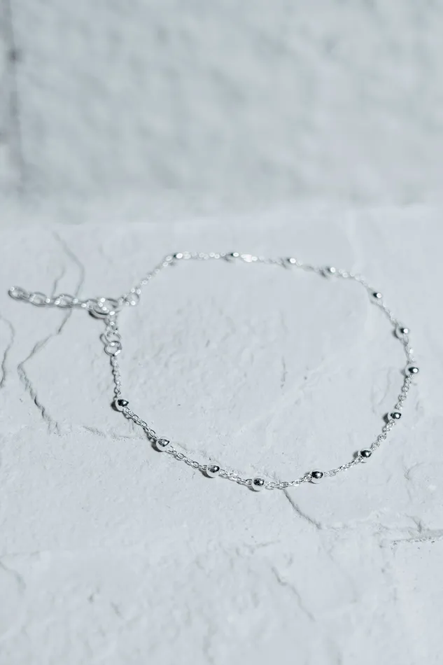 Kty Bubble Gap Bubble Bracelet Silver Bracelets