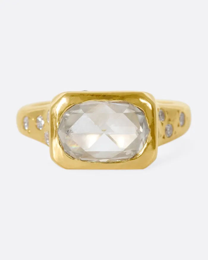 KIMBERLIN BROWN Rings Starry Oval Diamond Ring